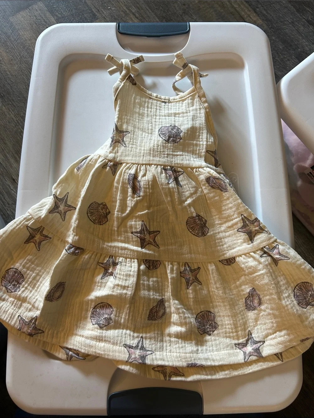 Girls' Starfish & Seashell Sundress